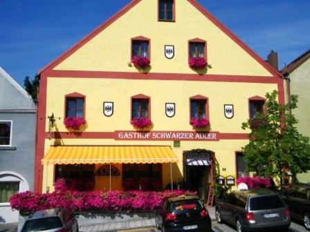 Hotel Pension Schwarzer Adler Nabburg Exterior foto